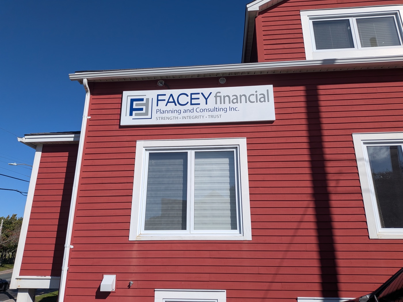 The Facey Financial office on Empire Avenue
